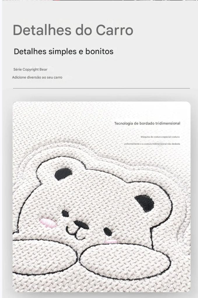 Capa de Almofada para Assento de Carro - Estilo, Conforto e Proteção Antiderrapante!