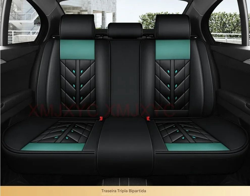 CAPA DE BANCO UNIVERSAL EM COURO PREMIUM!