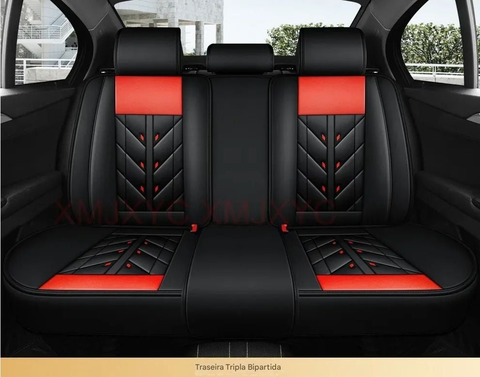 CAPA DE BANCO UNIVERSAL EM COURO PREMIUM!