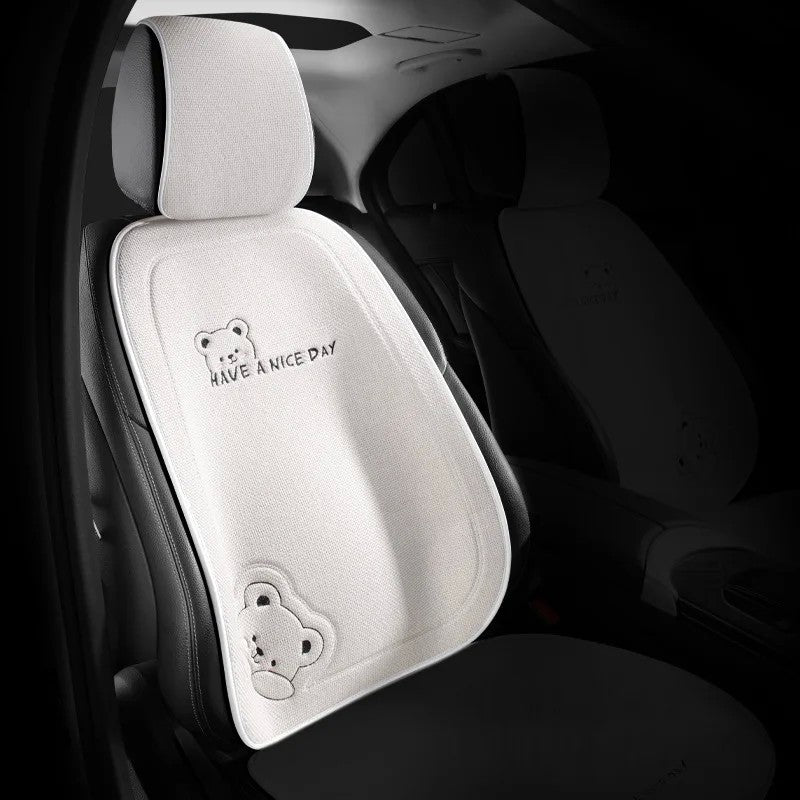 Capa de Almofada para Assento de Carro - Estilo, Conforto e Proteção Antiderrapante!