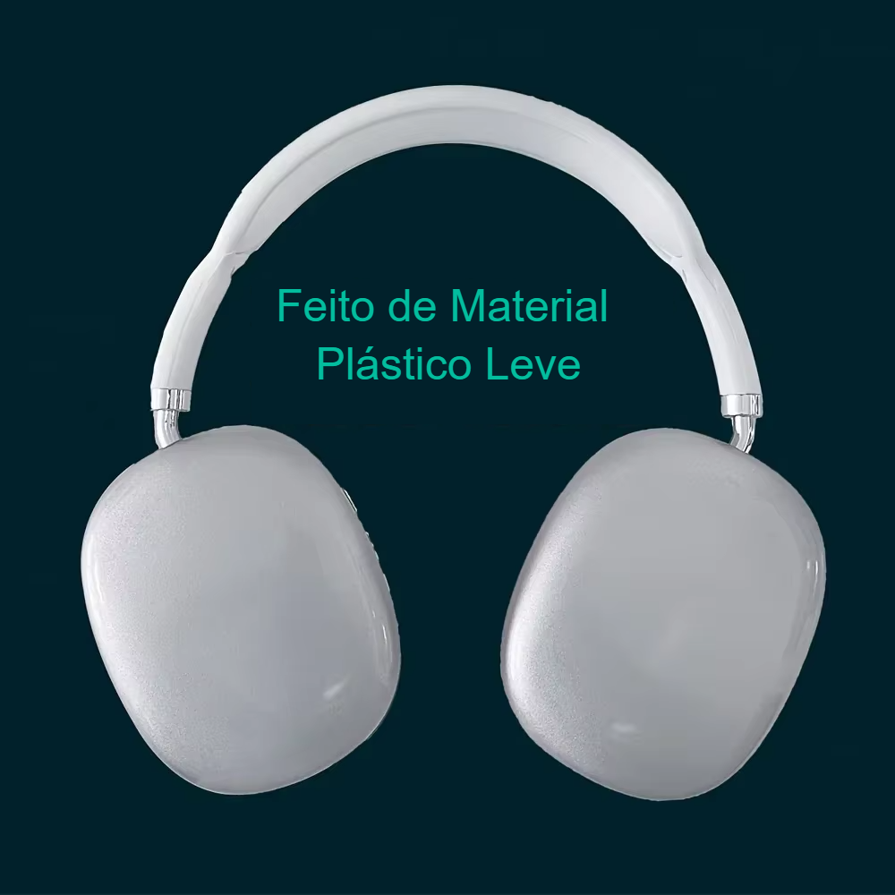 Novo P9 Sem Fio Bluetooth - Fones de Ouvido com Cancelamento de Ruído e Microfone