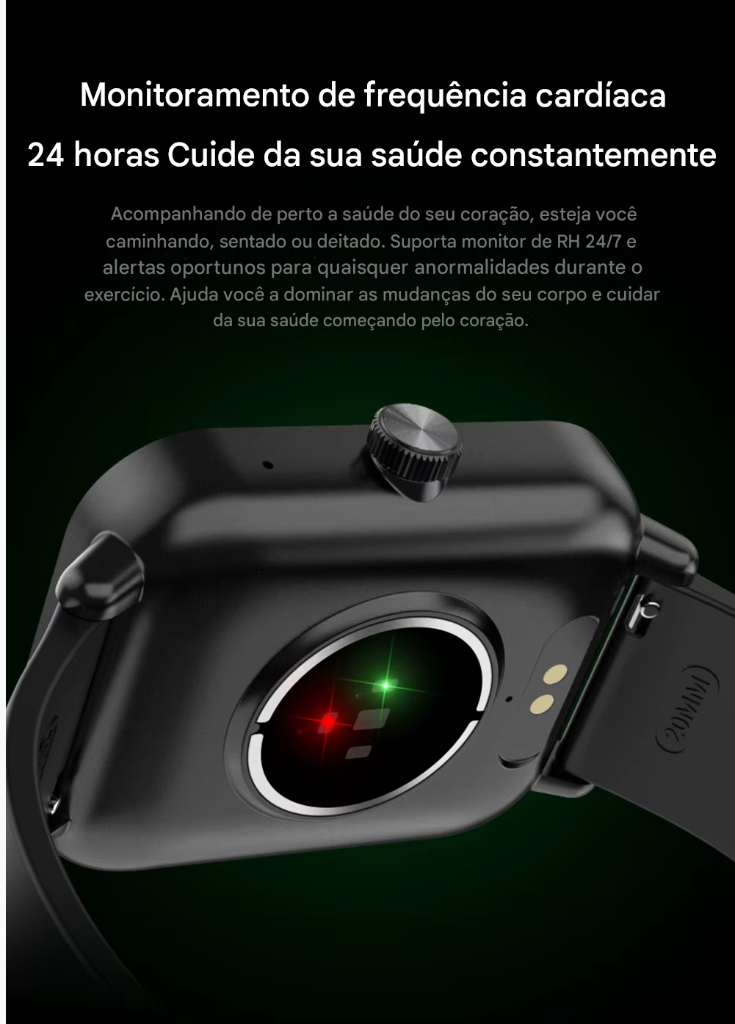 COLMI P81 - Relógio Inteligente com Chamadas de Voz, Tela Ultra de 1,9 Polegada