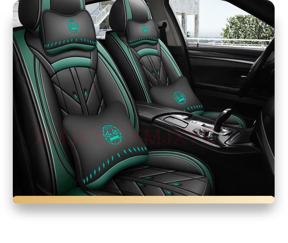 CAPA DE BANCO UNIVERSAL EM COURO PREMIUM!