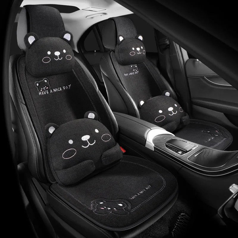 Capa de Almofada para Assento de Carro - Estilo, Conforto e Proteção Antiderrapante!