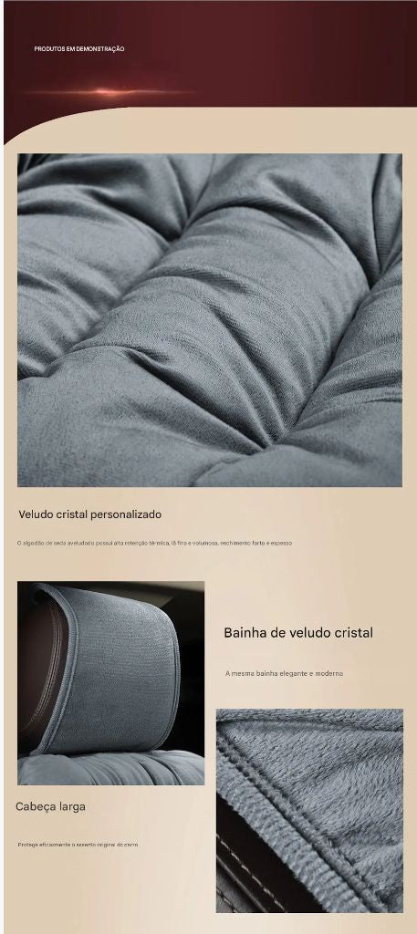 Almofada de Assento Automotivo, Proteção e Estilo para o inverno!