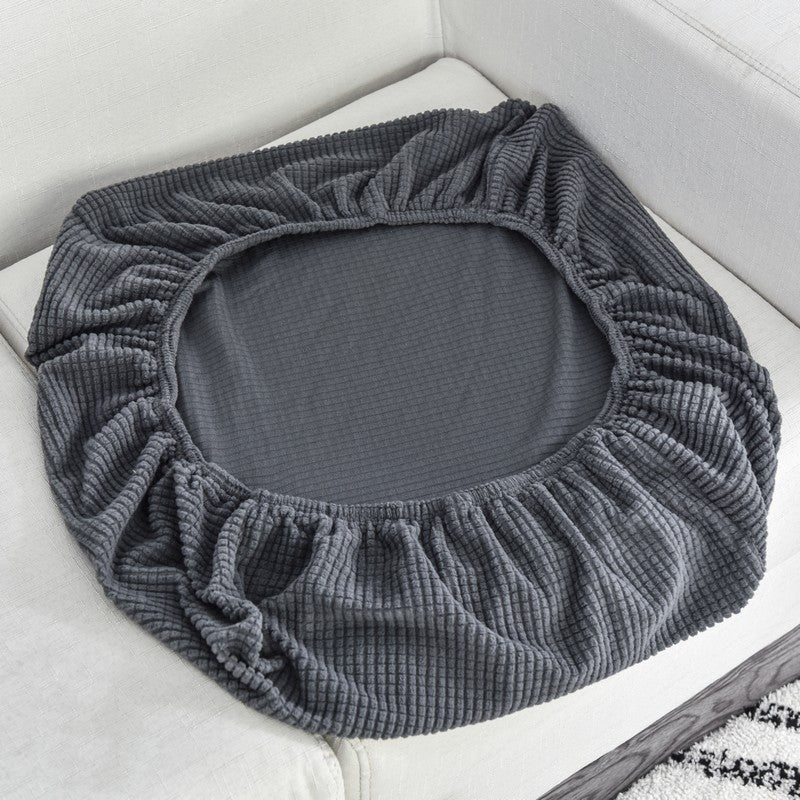 Capa de Sofá Elástica Premium – Protetor Engrossado em Cor Sólida, Conforto Elegante e Ajuste Perfeito para Sala de Estar