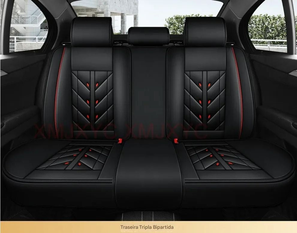 CAPA DE BANCO UNIVERSAL EM COURO PREMIUM!