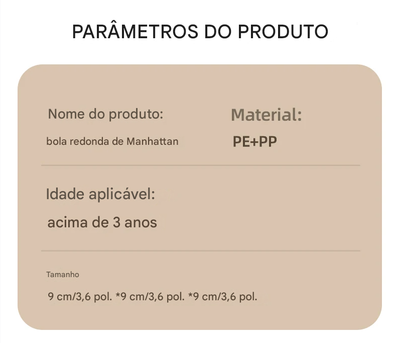 Bola Macia de Segurar para Bebês — Xingdun Presente ideal para bebês de 0 a 3 anos! ?