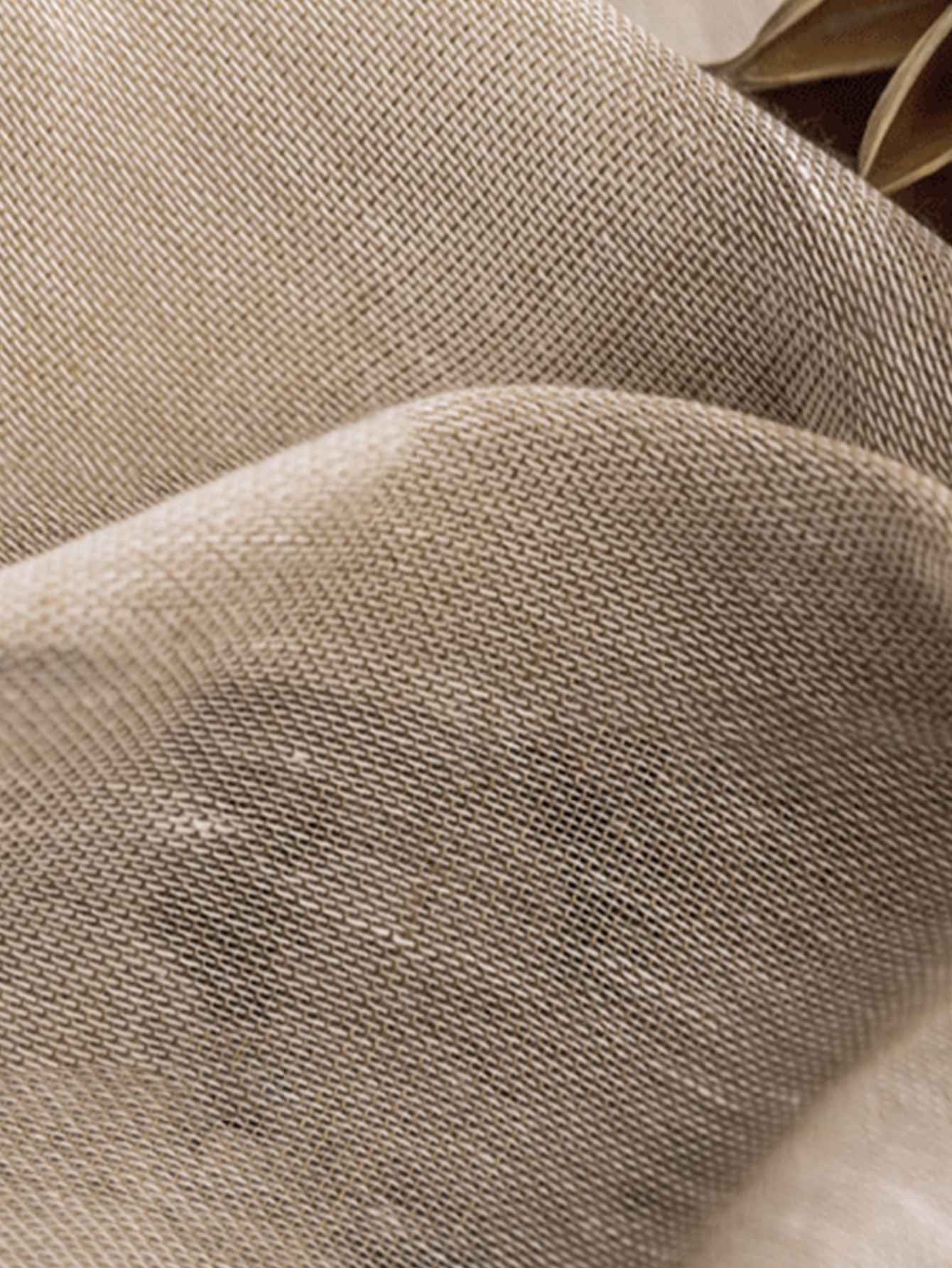 Cortina leve de linho estilo japonês – ideal para janelas de baía, varandas e ambientes asiáticos. Design elegante com opção blackout.