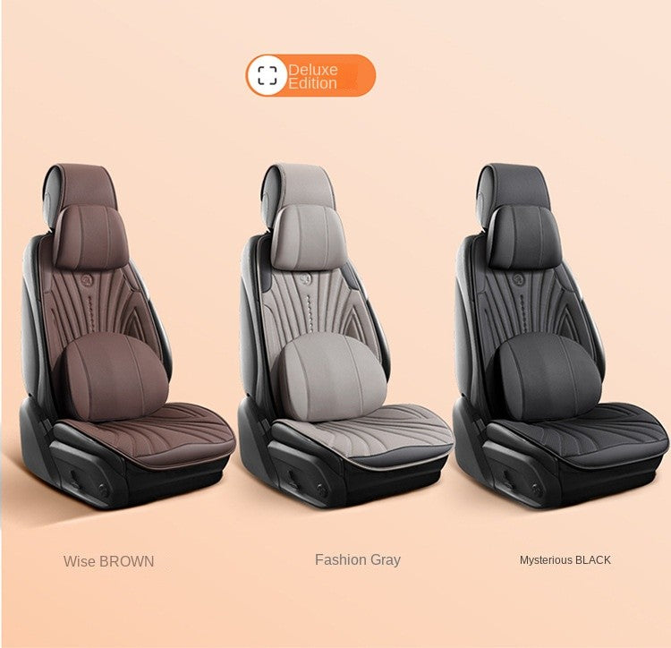 Capa de Assento Universal em Couro Premium – Conforto e Estilo em Todas as Estações!