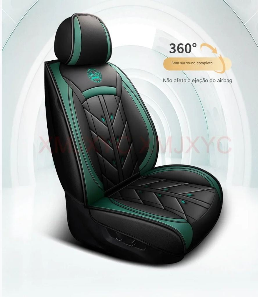 CAPA DE BANCO UNIVERSAL EM COURO PREMIUM!