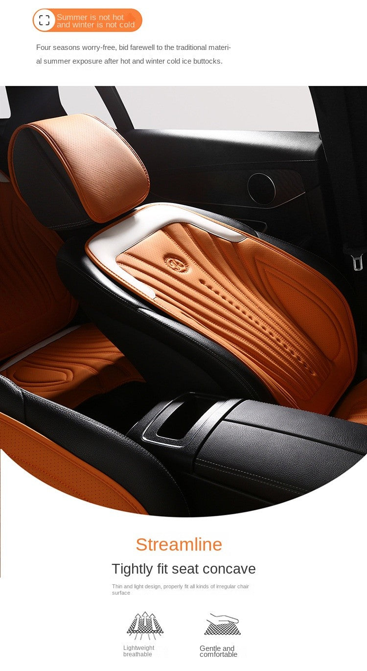 Capa de Assento Universal em Couro Premium – Conforto e Estilo em Todas as Estações!