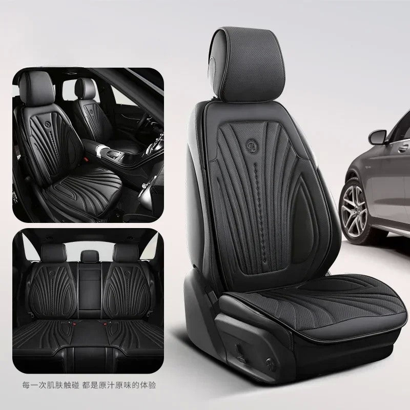 Capa de Assento Universal em Couro Premium – Conforto e Estilo em Todas as Estações!