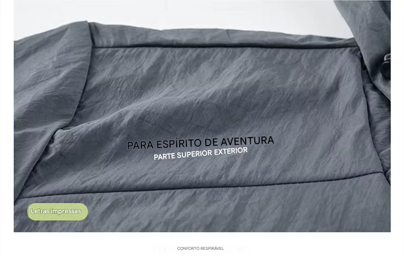 Jaqueta masculina à prova d'água para o verão, ideal para caminhadas, pesca e ciclismo. Com capuz, leve e com proteção solar.