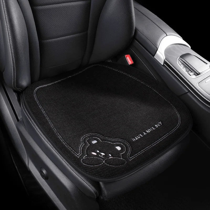 Capa de Almofada para Assento de Carro - Estilo, Conforto e Proteção Antiderrapante!