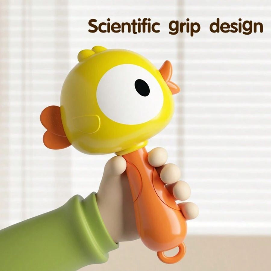 ? Brinquedo Musical Brilhante — Maracas para Bebês com 3 Meses ou Mais!