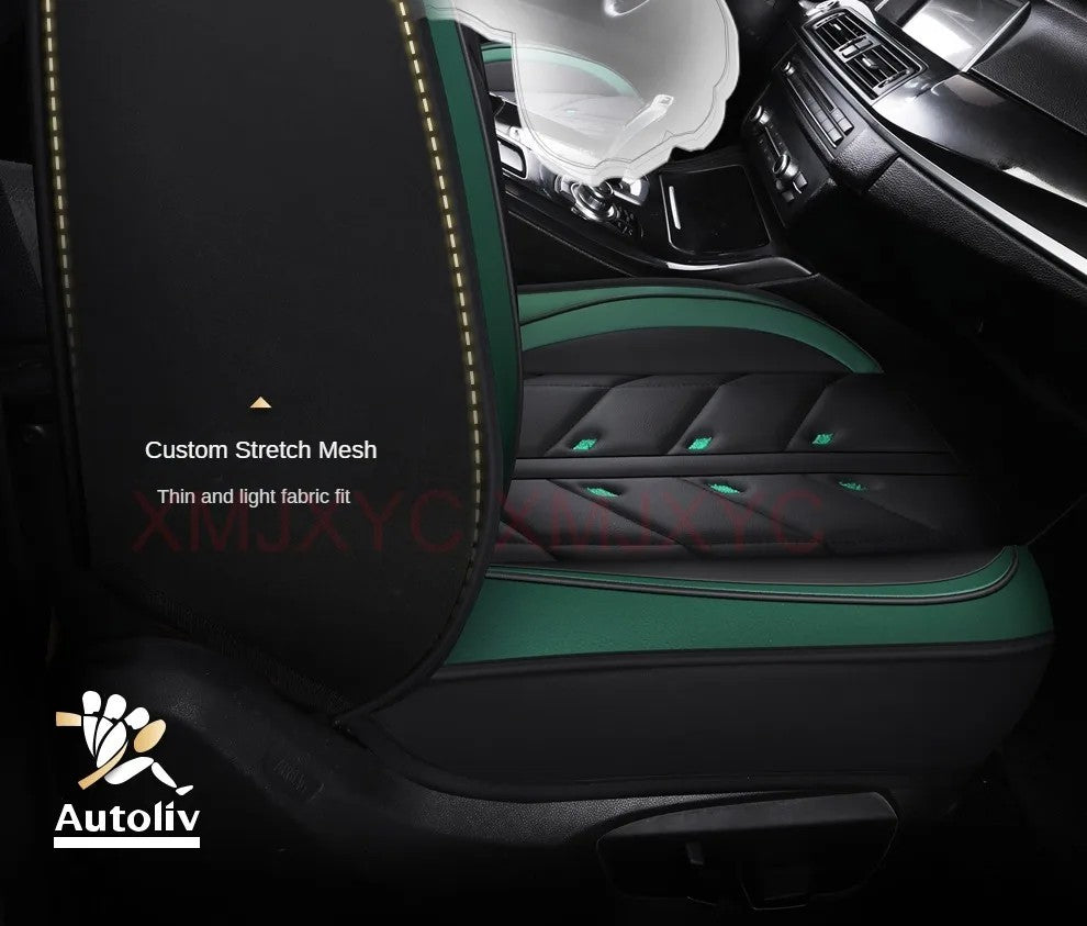 CAPA DE BANCO UNIVERSAL EM COURO PREMIUM!