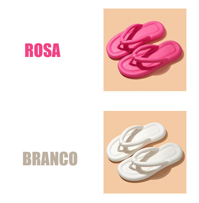 Chinelos Femininos: Chinelos Planos Leves e Confortáveis em EVA Respirável, Estilo Férias, Praia, Chuveiro, Verão, Disponíveis em 5 Cores, Tamanhos 36-41.