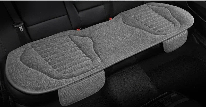 Capa Universal para Assento de Carro em Linho | 4 Estações | Respirável e Antiderrapante | Proteção Elegante para Bancos Automotivos