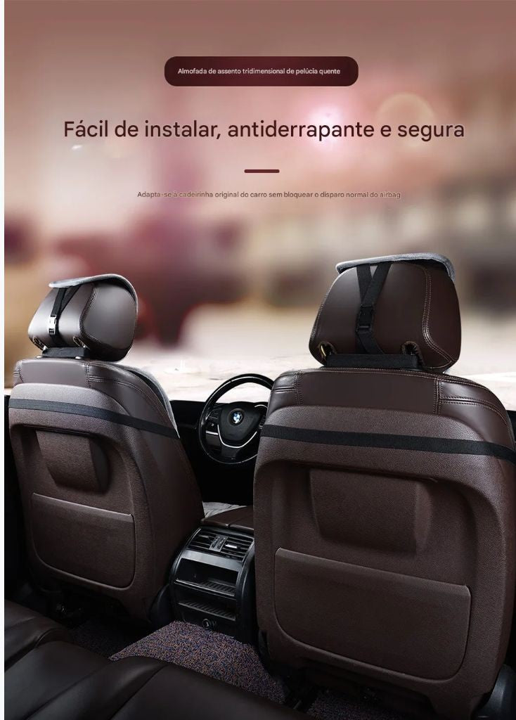Almofada de Assento Automotivo, Proteção e Estilo para o inverno!