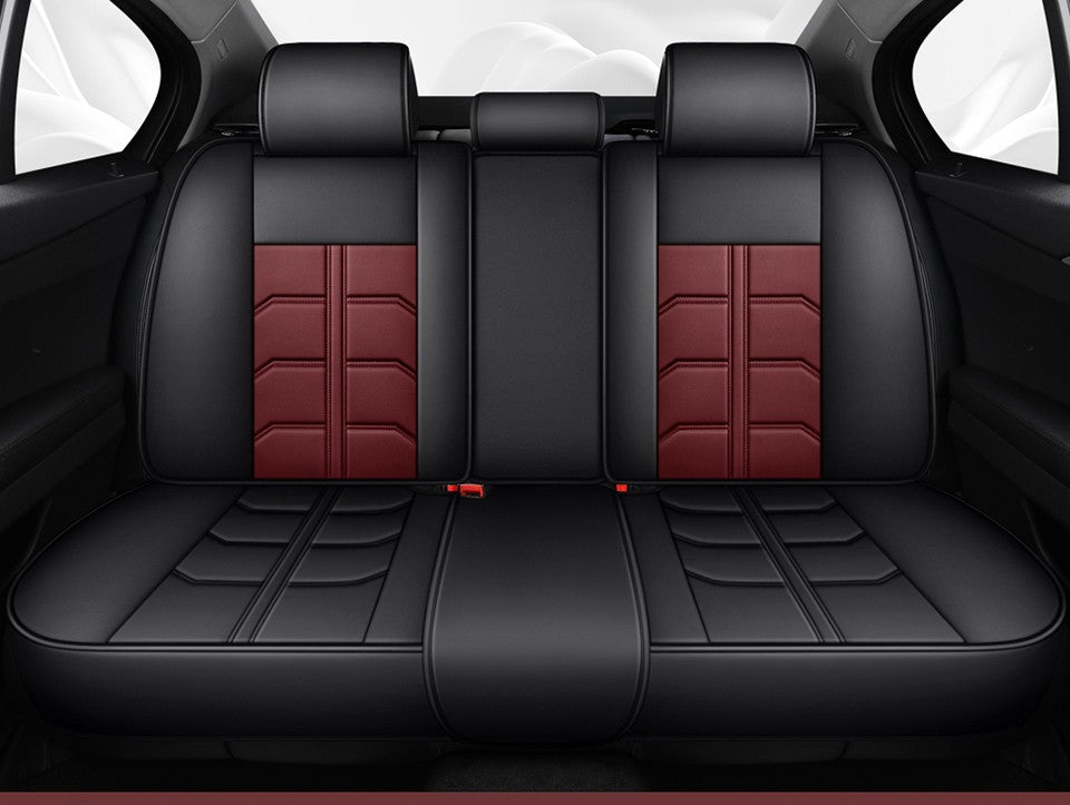 Capa de Assento em Couro Universal para Nissan Qashqai J11, X-Trail, March, Patrol e Mais | Acessórios Automotivos Premium