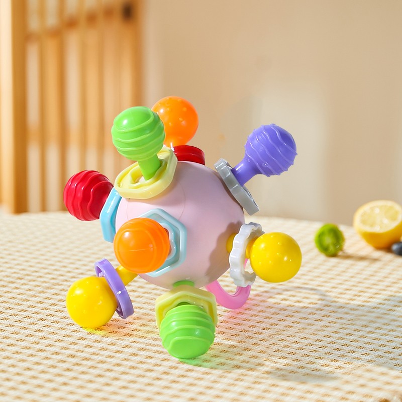 Bola Macia de Segurar para Bebês — Xingdun Presente ideal para bebês de 0 a 3 anos! ?