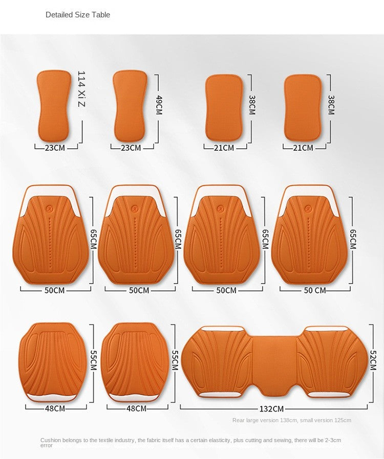 Capa de Assento Universal em Couro Premium – Conforto e Estilo em Todas as Estações!