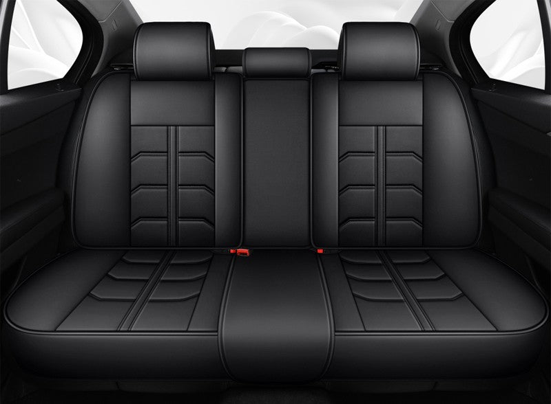 Capa de Assento em Couro Universal para Nissan Qashqai J11, X-Trail, March, Patrol e Mais | Acessórios Automotivos Premium