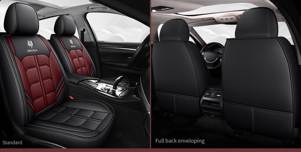 Capa de Assento em Couro Universal para Nissan Qashqai J11, X-Trail, March, Patrol e Mais | Acessórios Automotivos Premium