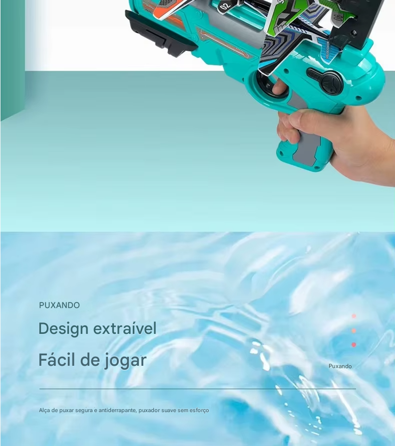 Brinquedo Educativo Aeronave Ejetável – Para Meninos de 3 a 5 Anos