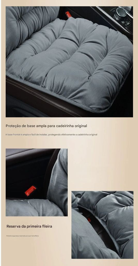 Almofada de Assento Automotivo, Proteção e Estilo para o inverno!