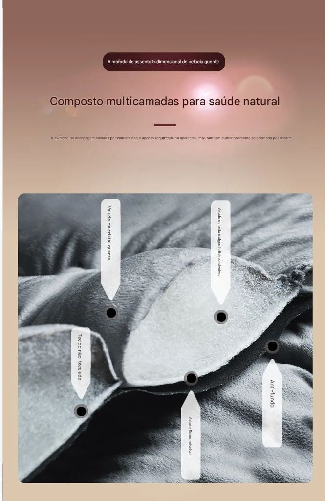 Almofada de Assento Automotivo, Proteção e Estilo para o inverno!