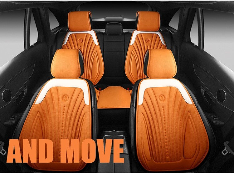 Capa de Assento Universal em Couro Premium – Conforto e Estilo em Todas as Estações!