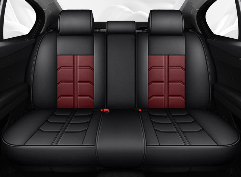 Capa de Assento em Couro Universal para Nissan Qashqai J11, X-Trail, March, Patrol e Mais | Acessórios Automotivos Premium