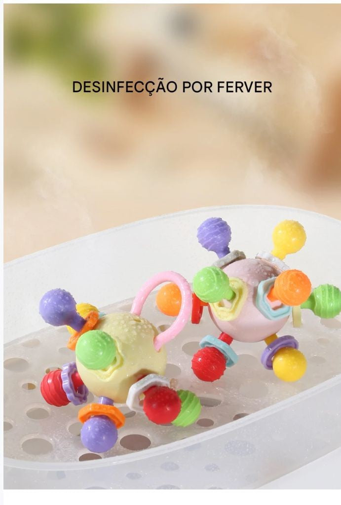 Bola Macia de Segurar para Bebês — Xingdun Presente ideal para bebês de 0 a 3 anos! ?