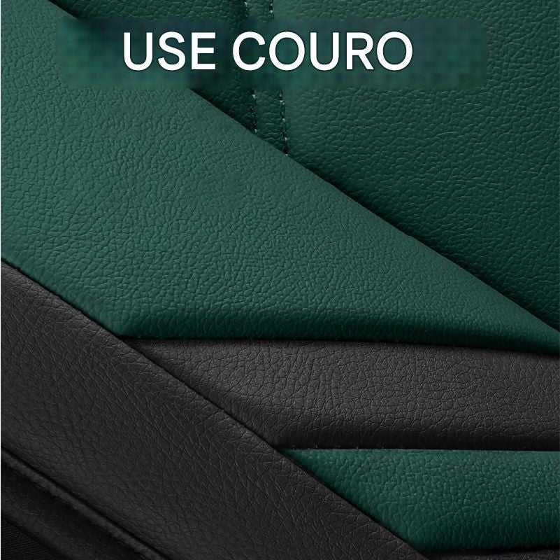 Capa de Assento em Couro Universal para Nissan Qashqai J11, X-Trail, March, Patrol e Mais | Acessórios Automotivos Premium