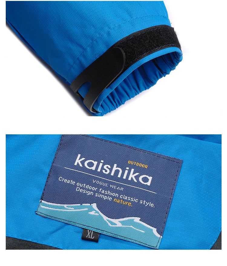 Jaqueta Trvlwego para Acampamento e Caminhadas Masculinas - Outono, Esportes ao Ar Livre, Escalada, Trekking. Blusão de Viagem à Prova d'Água - Preto