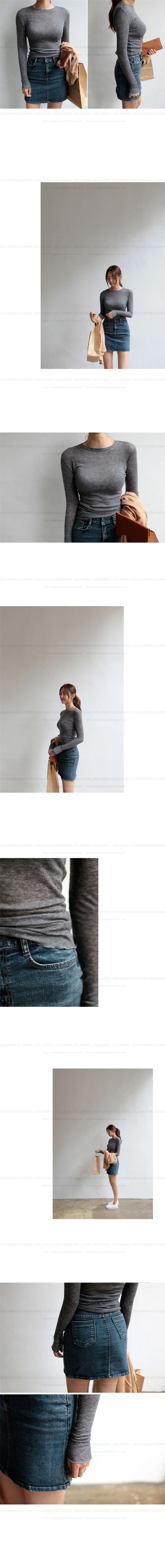 Camisa feminina básica de alta qualidade, elástica e simples. Camisetas femininas casuais, com manga longa e design sexy, em tecido fino e transparente.