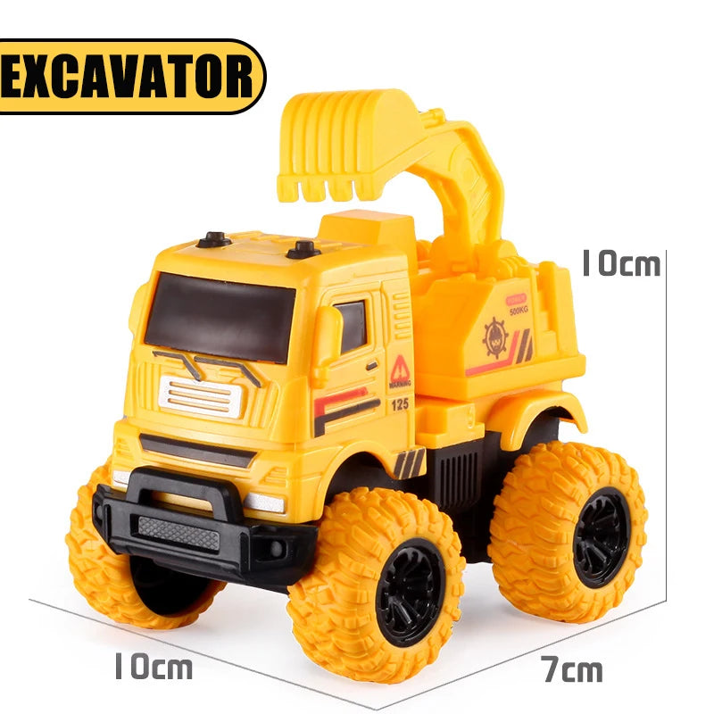 Carro de Brinquedo com Tração nas Quatro Rodas – SUV Off-Road com Movimento Inercial