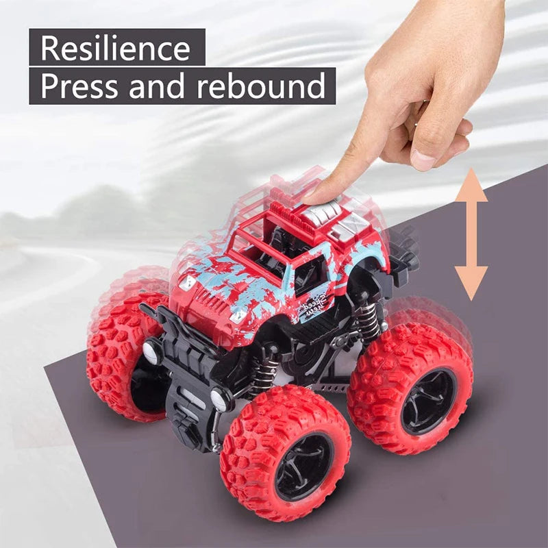 Carro de Brinquedo com Tração nas Quatro Rodas – SUV Off-Road com Movimento Inercial