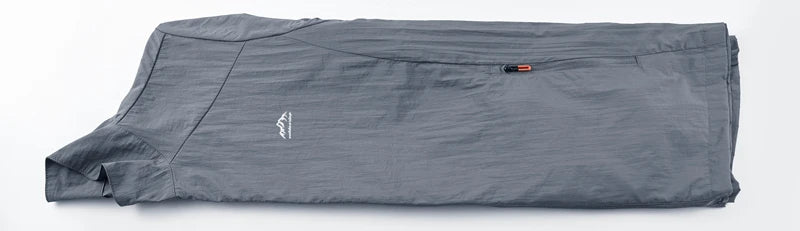 Jaqueta masculina de verão, com secagem rápida, ideal para caminhadas. À prova d'água e com proteção solar UV, é perfeita para esportes ao ar livre, como pesca, acampamento e corrida.