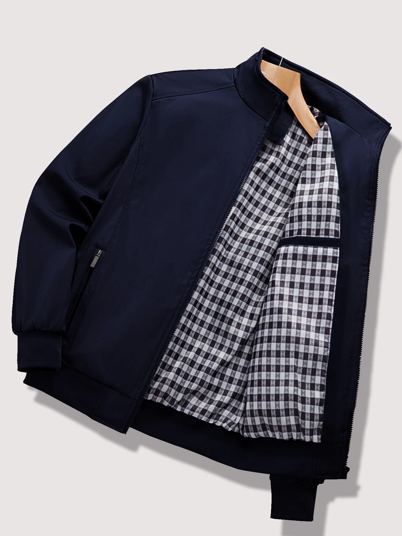 Jaqueta casual monocromática masculina, casaco match viajante, tendência de negócios, moda sta, nova, primavera e outono