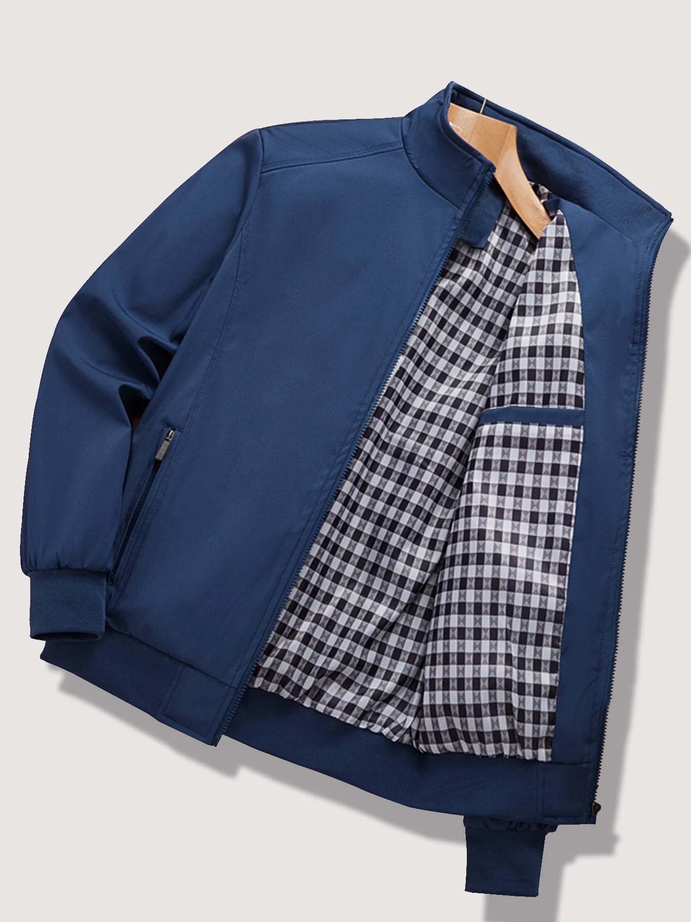 Jaqueta casual monocromática masculina, casaco match viajante, tendência de negócios, moda sta, nova, primavera e outono