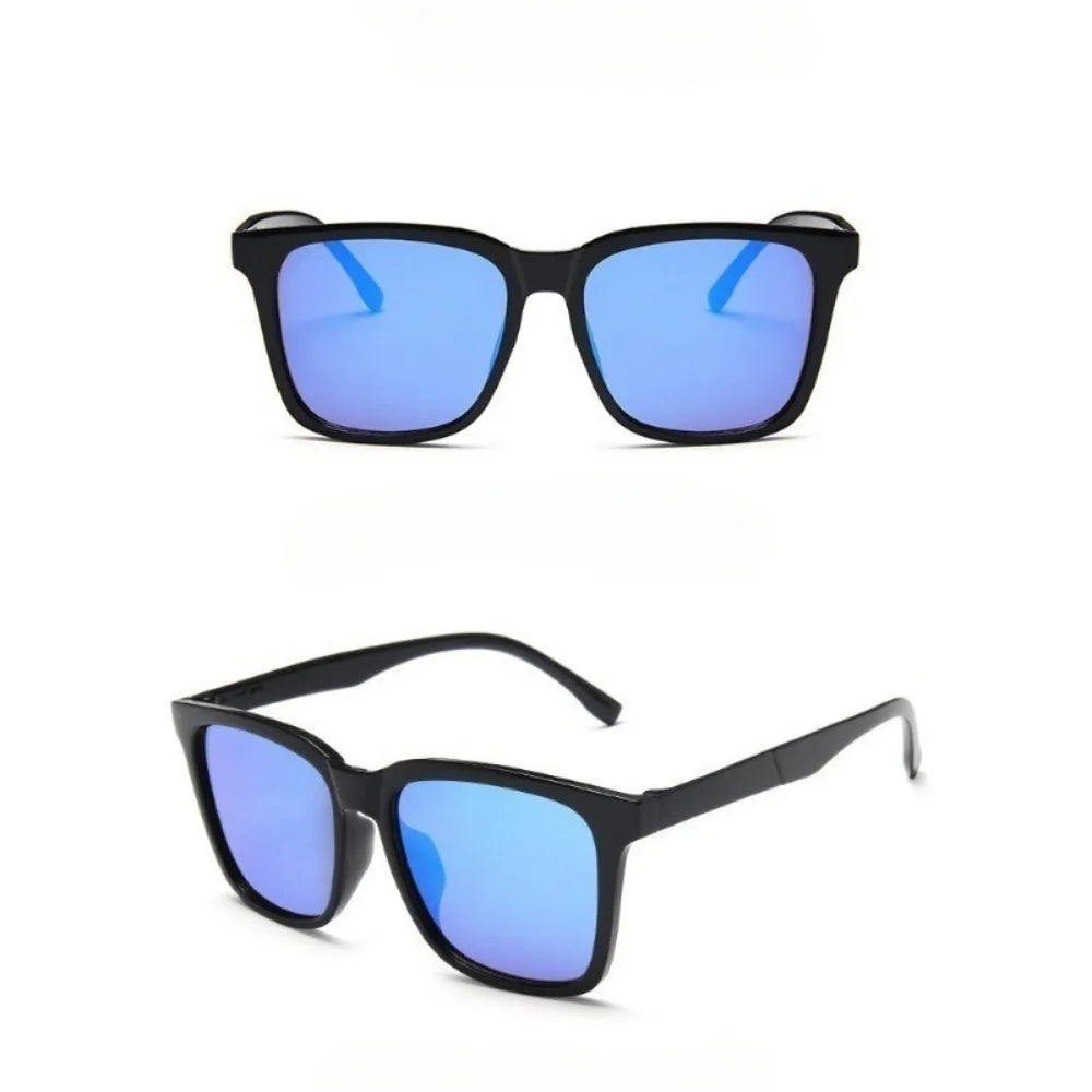 Óculos de sol unissex para dirigir, com lentes de mercúrio e proteção UV400.