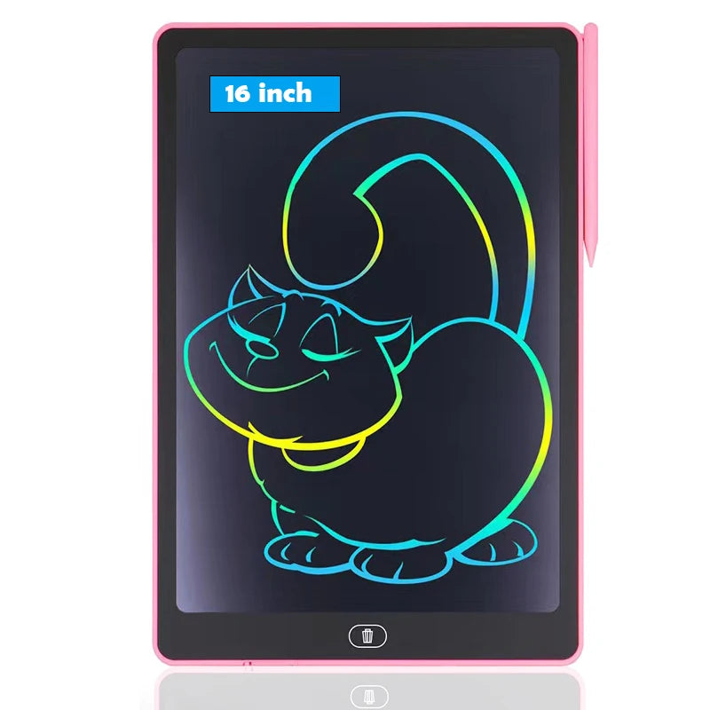 Prancheta Eletrônica LCD – Tablet de Escrita e Desenho Infantil Disponível nos tamanhos: 8.5 / 10 / 12 polegadas