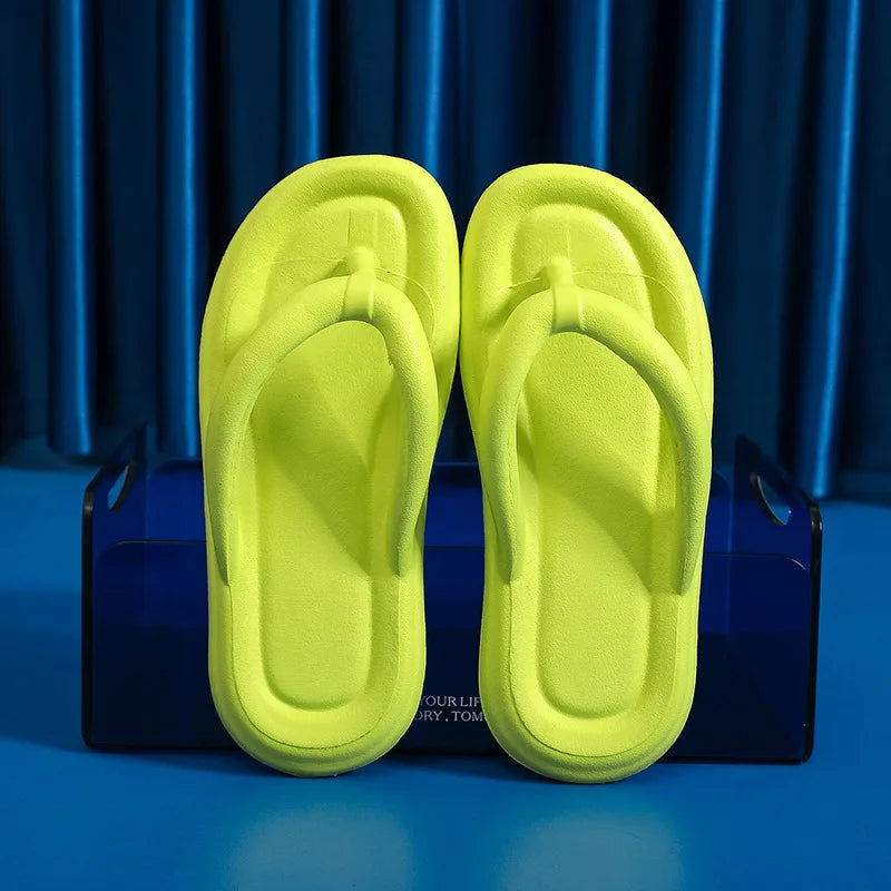 Chinelos Femininos: Chinelos Planos Leves e Confortáveis em EVA Respirável, Estilo Férias, Praia, Chuveiro, Verão, Disponíveis em 5 Cores, Tamanhos 36-41.