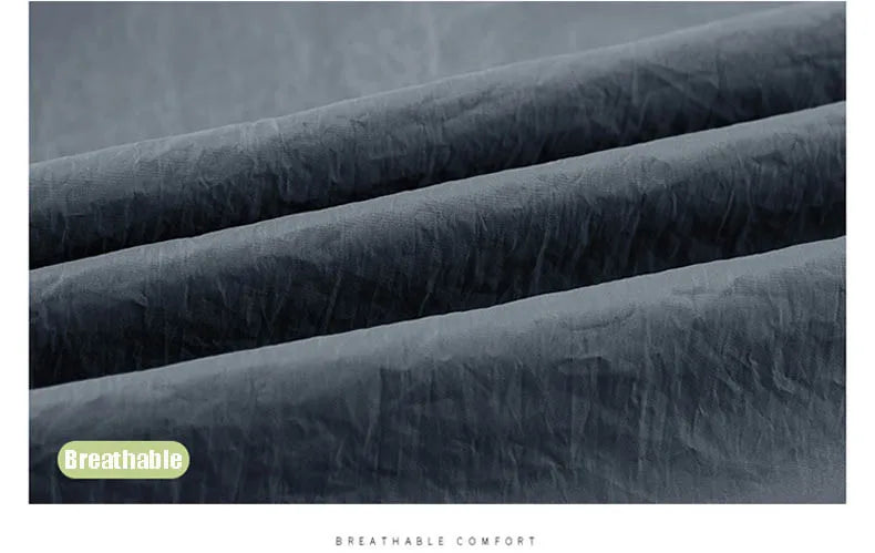 Jaqueta masculina à prova d'água para o verão, ideal para caminhadas, pesca e ciclismo. Com capuz, leve e com proteção solar.