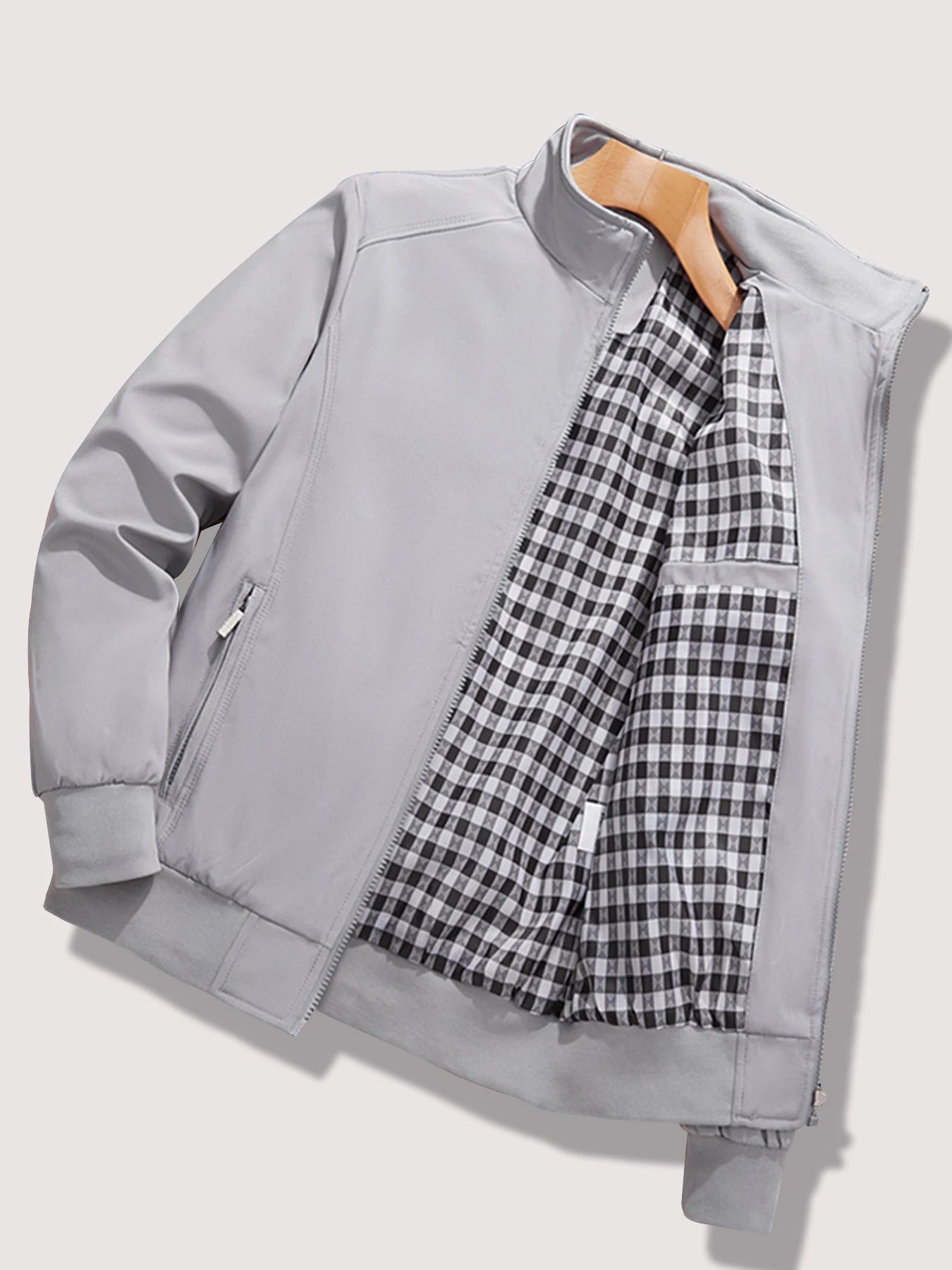 Jaqueta casual monocromática masculina, casaco match viajante, tendência de negócios, moda sta, nova, primavera e outono