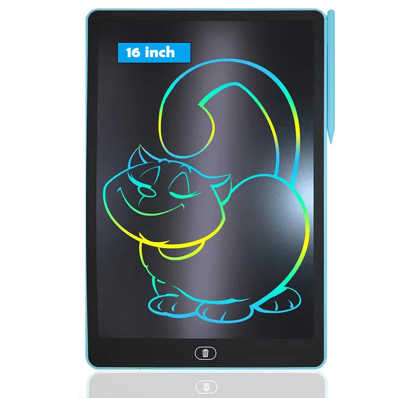 Prancheta Eletrônica LCD – Tablet de Escrita e Desenho Infantil Disponível nos tamanhos: 8.5 / 10 / 12 polegadas
