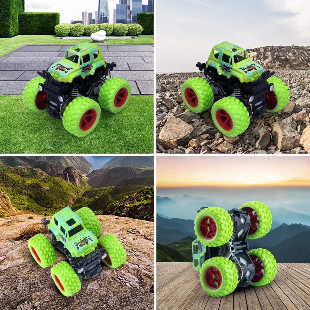 Carro de Brinquedo com Tração nas Quatro Rodas – SUV Off-Road com Movimento Inercial